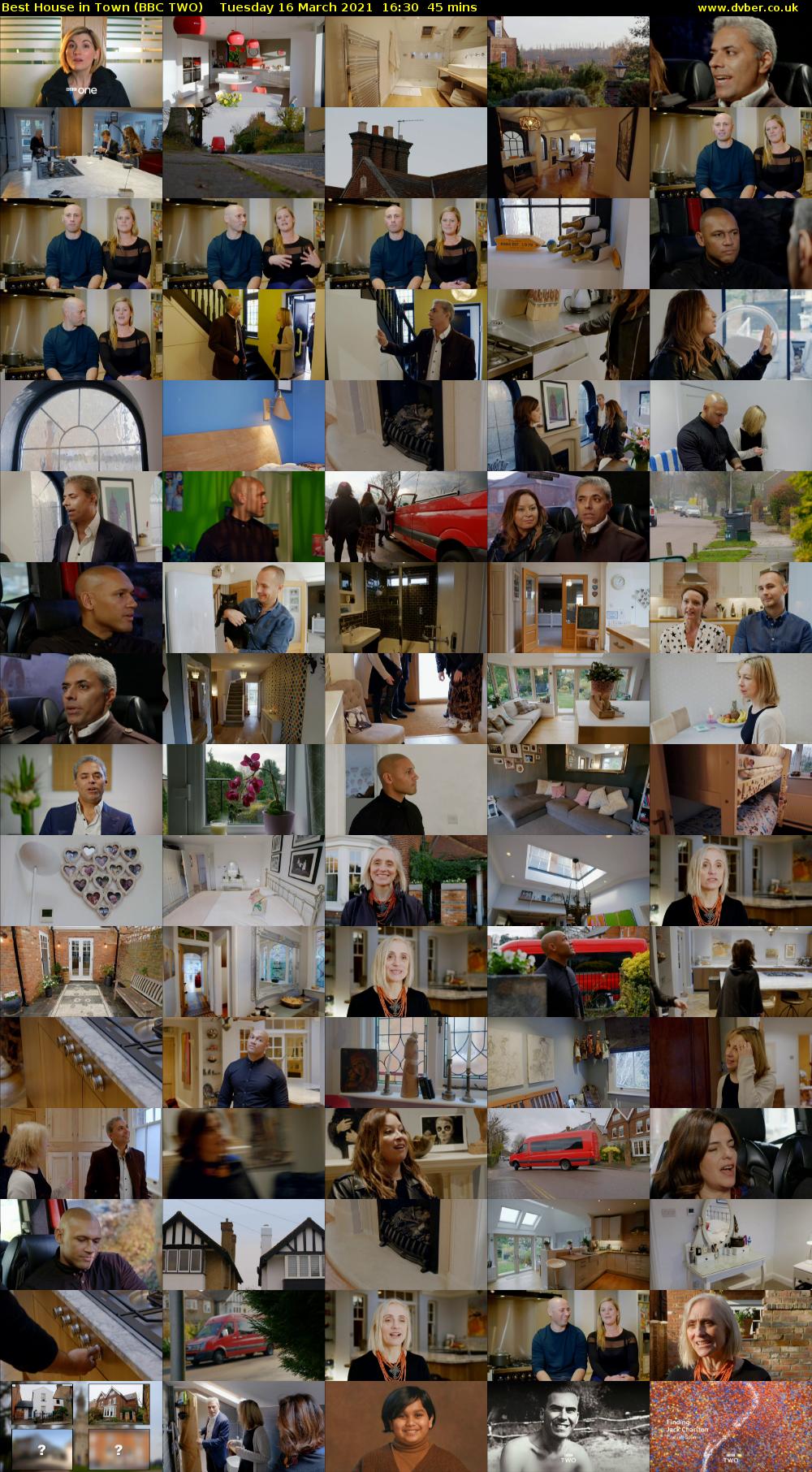Best House in Town (BBC TWO) Tuesday 16 March 2021 16:30 - 17:15