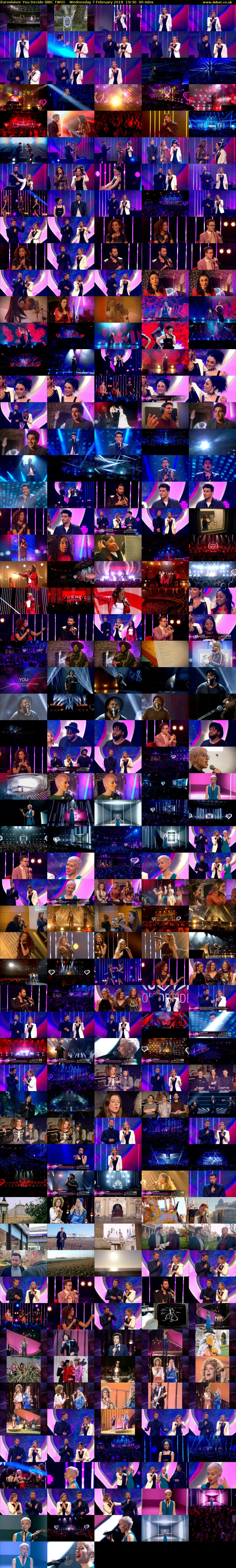 Eurovision: You Decide (BBC TWO) Wednesday 7 February 2018 19:30 - 21:00