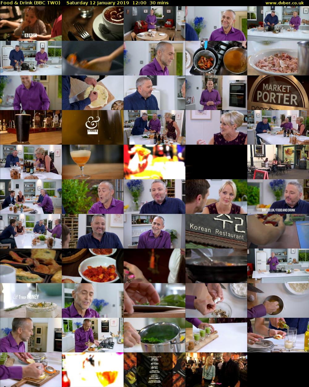 Food & Drink (BBC TWO) Saturday 12 January 2019 12:00 - 12:30