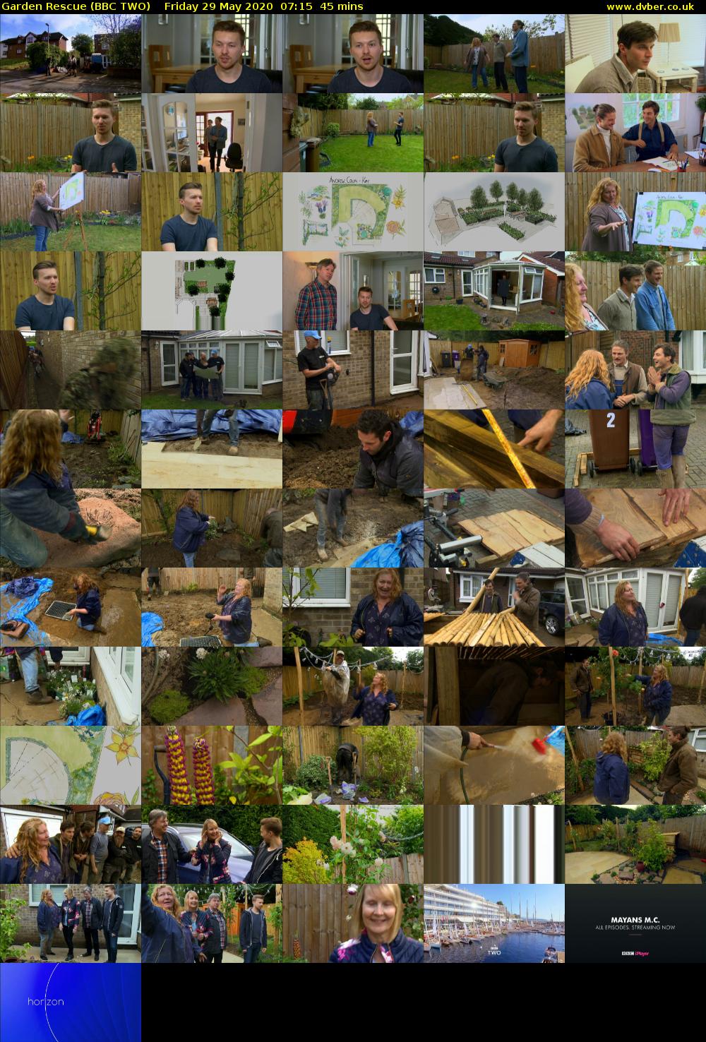 Garden Rescue (BBC TWO) Friday 29 May 2020 07:15 - 08:00