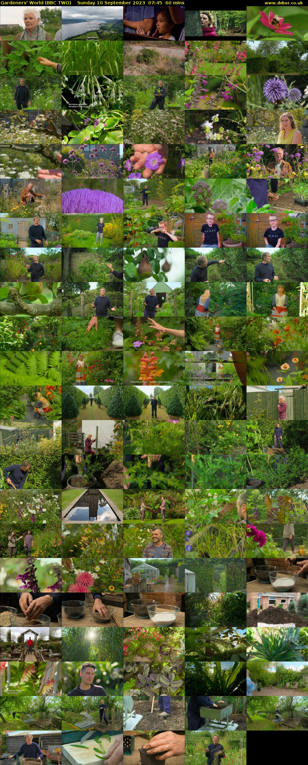Gardeners' World (BBC TWO) Sunday 10 September 2023 07:45 - 08:45