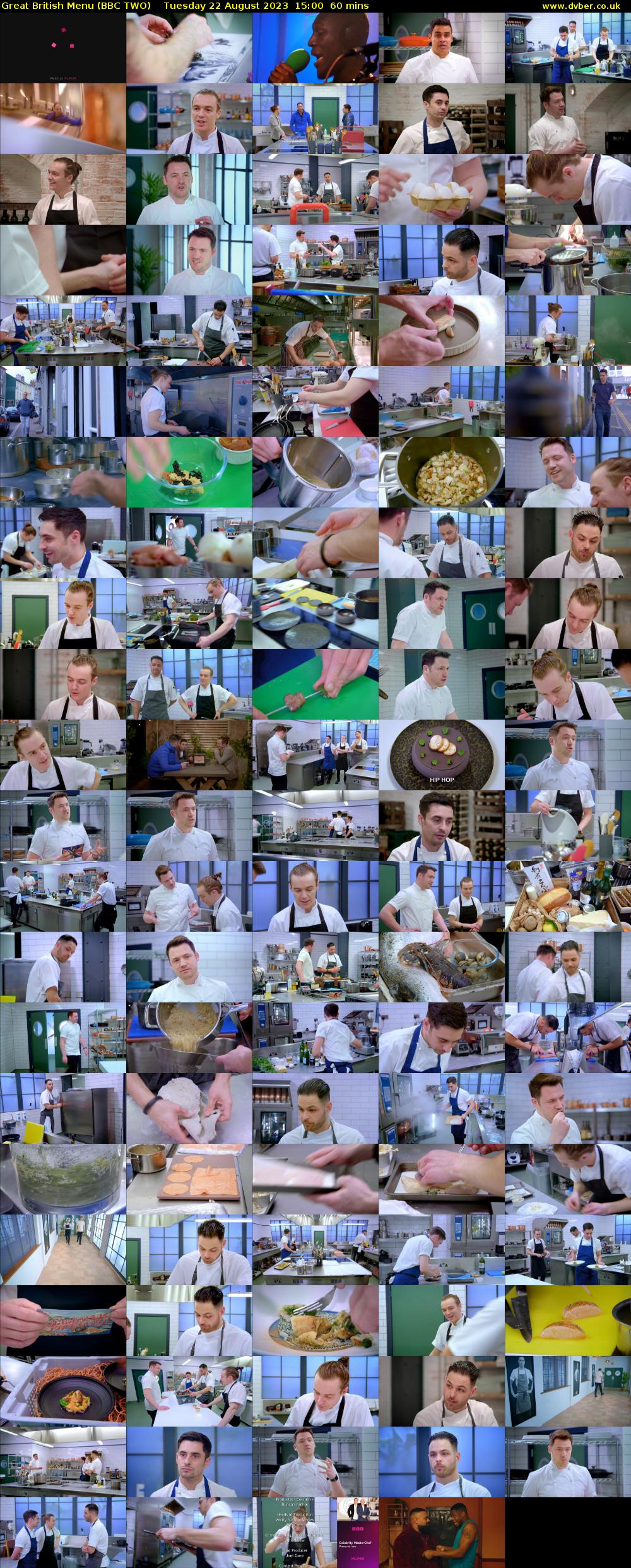 Great British Menu (BBC TWO) Tuesday 22 August 2023 15:00 - 16:00