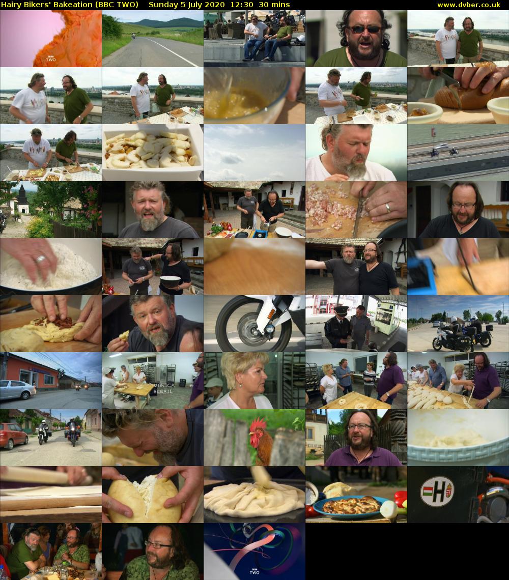 Hairy Bikers' Bakeation (BBC TWO) Sunday 5 July 2020 12:30 - 13:00