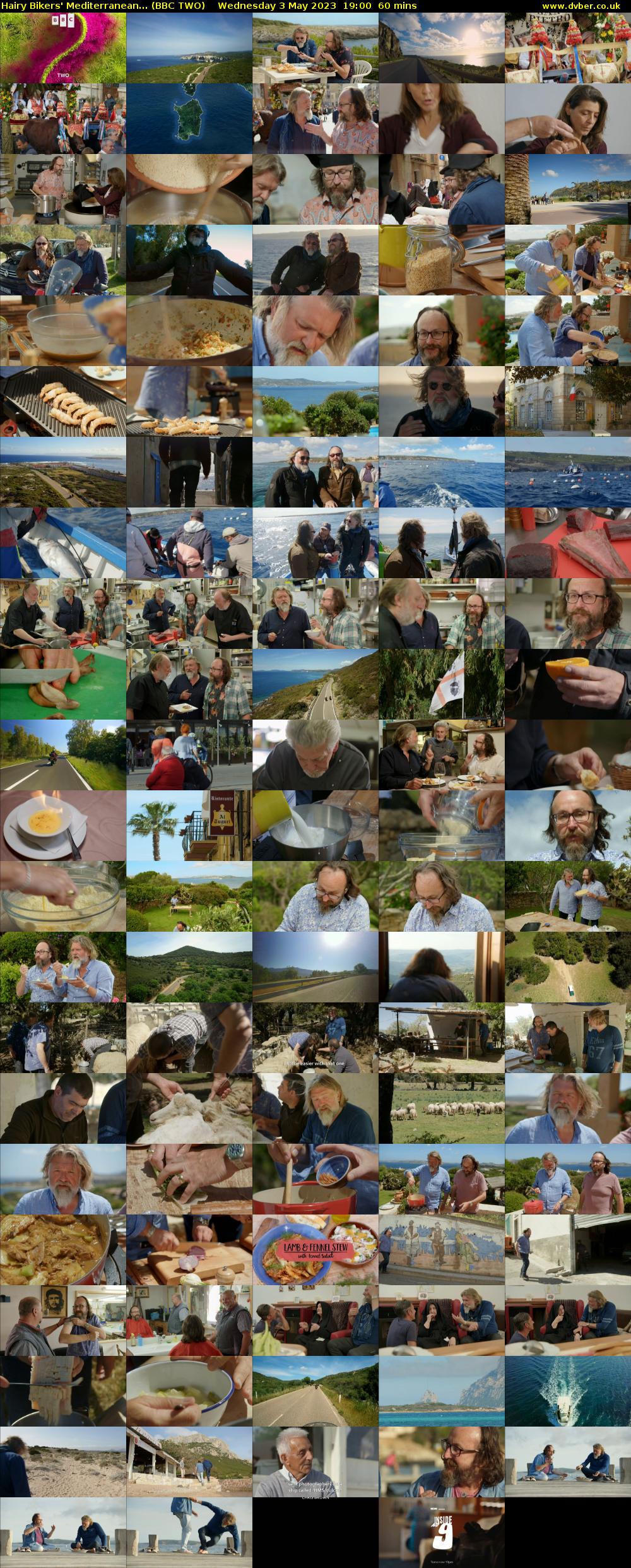 Hairy Bikers' Mediterranean... (BBC TWO) Wednesday 3 May 2023 19:00 - 20:00
