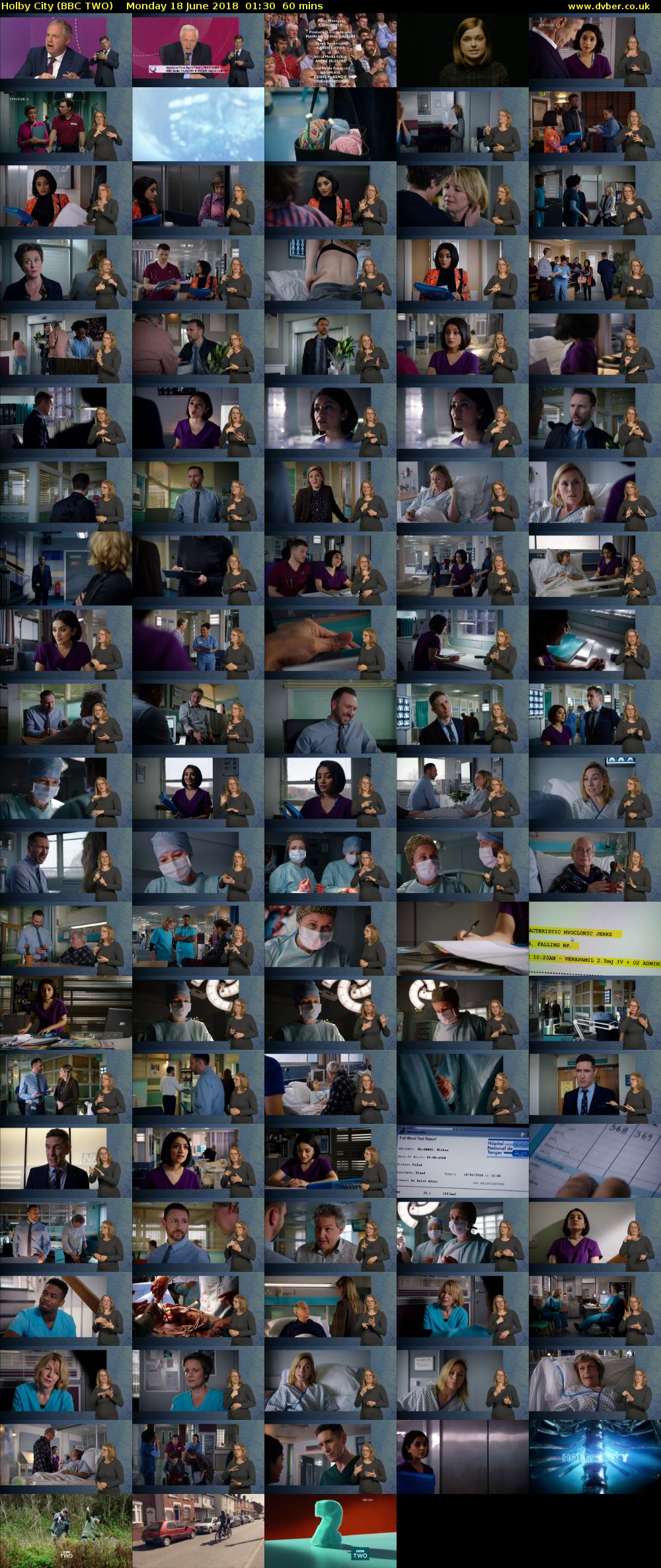 Holby City (BBC TWO) Monday 18 June 2018 01:30 - 02:30