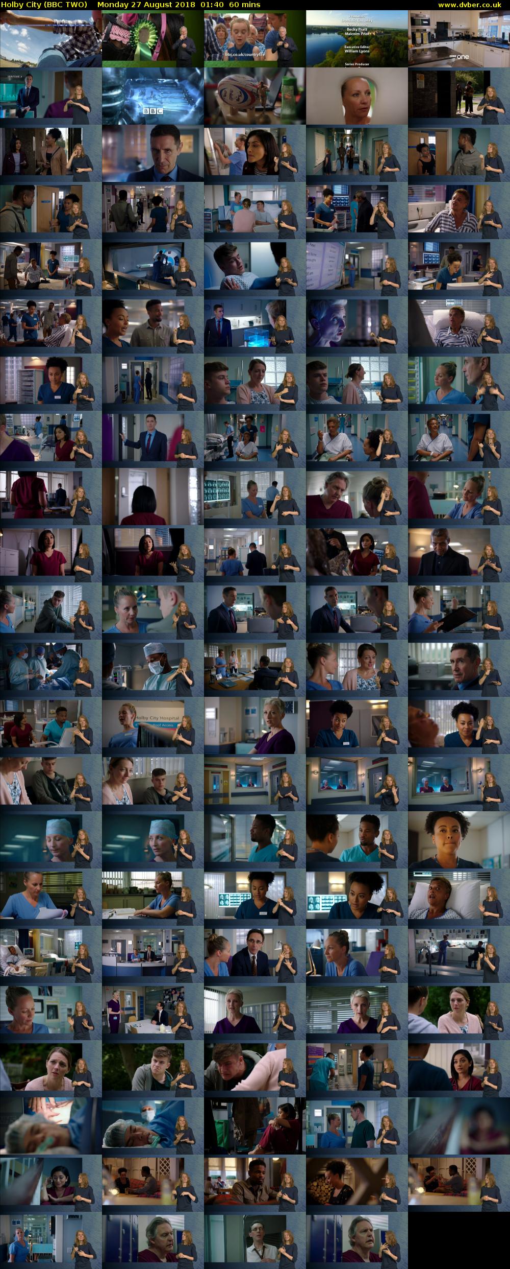 Holby City (BBC TWO) Monday 27 August 2018 01:40 - 02:40