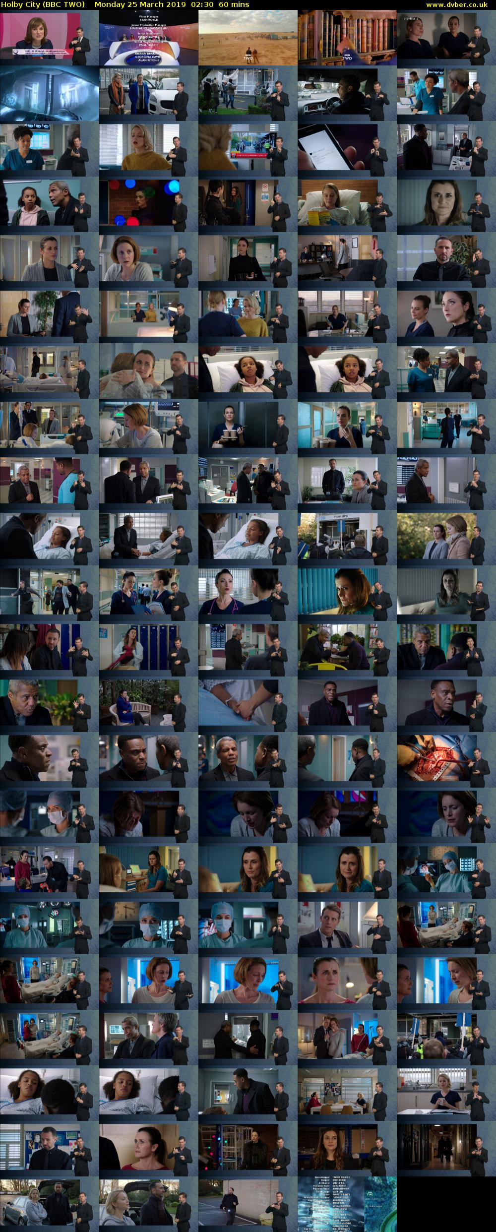 Holby City (BBC TWO) Monday 25 March 2019 02:30 - 03:30