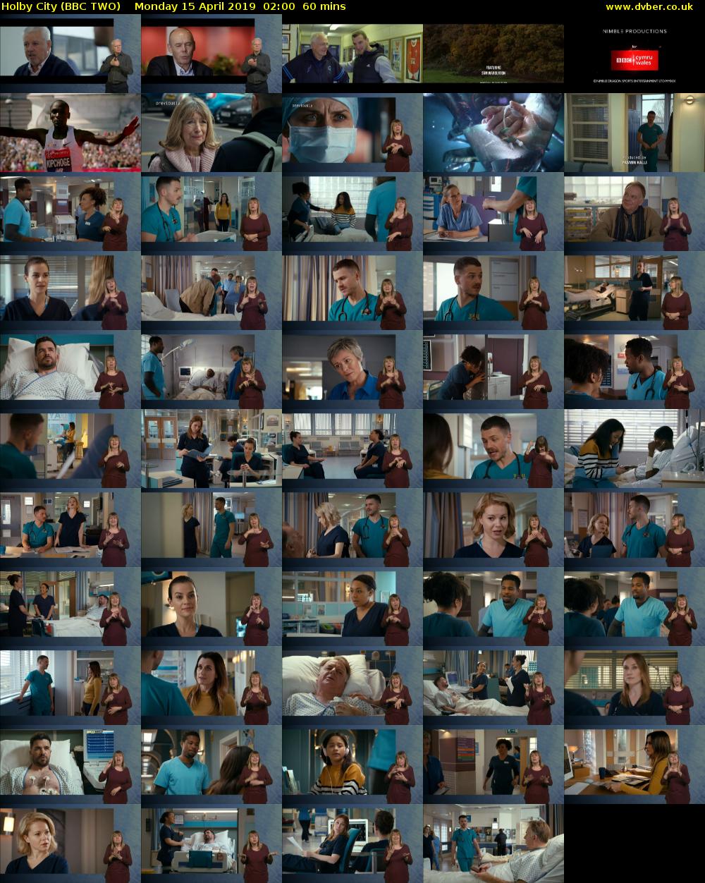 Holby City (BBC TWO) Monday 15 April 2019 02:00 - 03:00