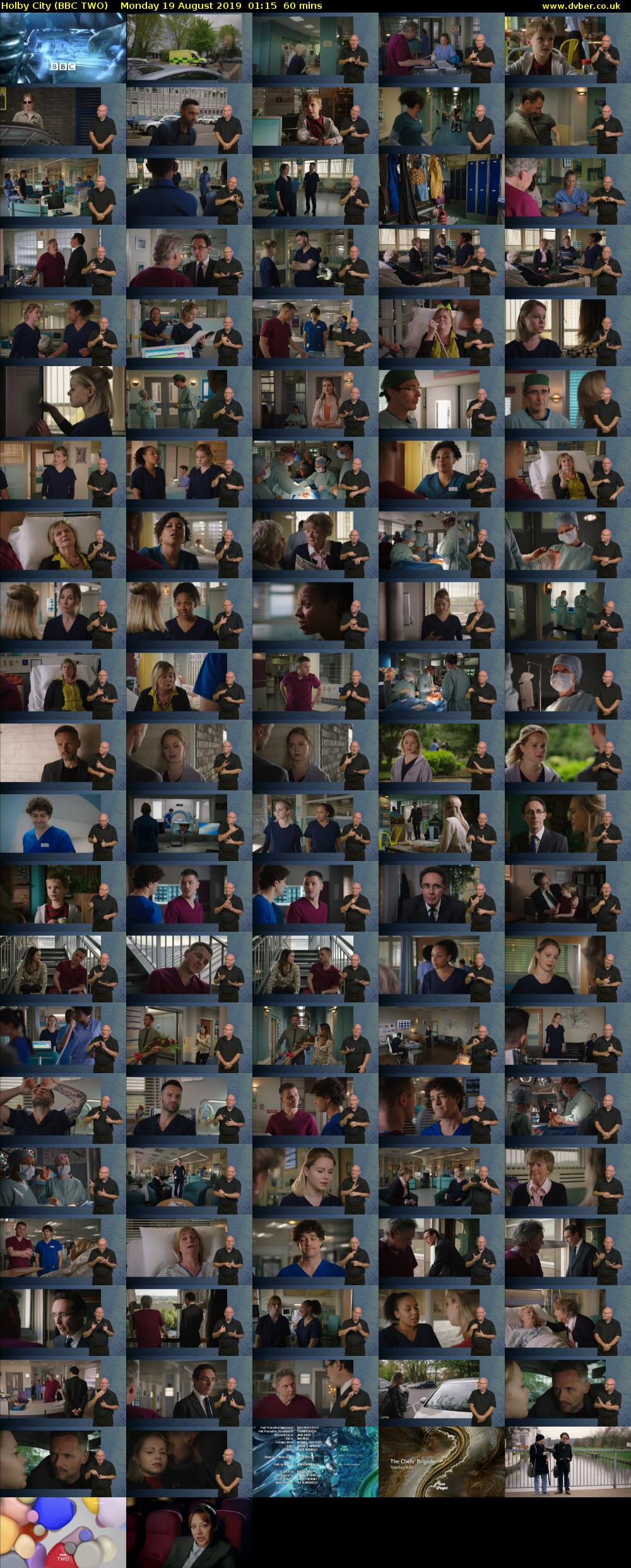 Holby City (BBC TWO) Monday 19 August 2019 01:15 - 02:15