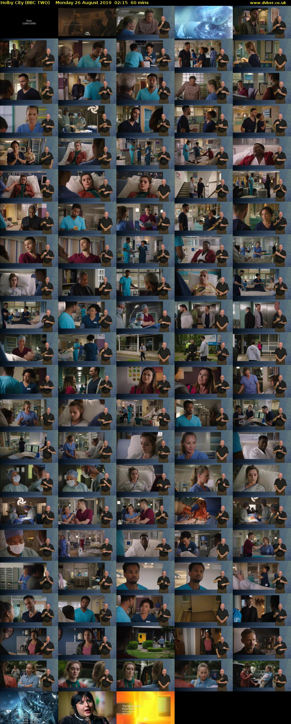 Holby City (BBC TWO) Monday 26 August 2019 02:15 - 03:15