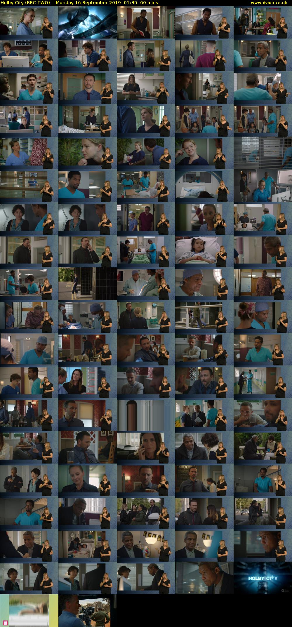 Holby City (BBC TWO) Monday 16 September 2019 01:35 - 02:35