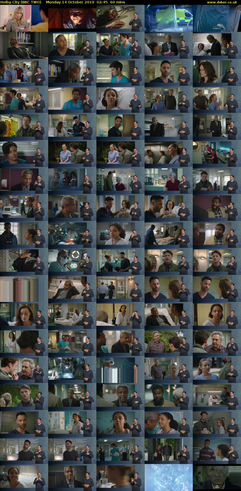 Holby City (BBC TWO) Monday 14 October 2019 02:45 - 03:45