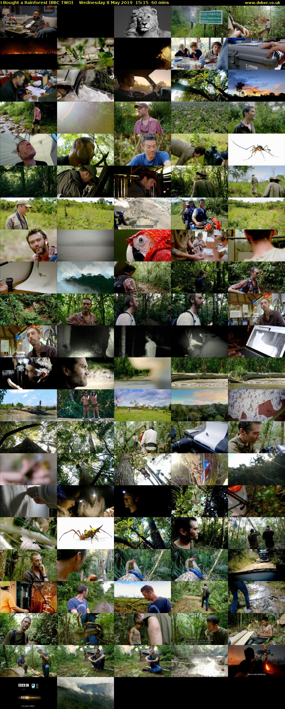 I Bought a Rainforest (BBC TWO) Wednesday 8 May 2019 15:15 - 16:15