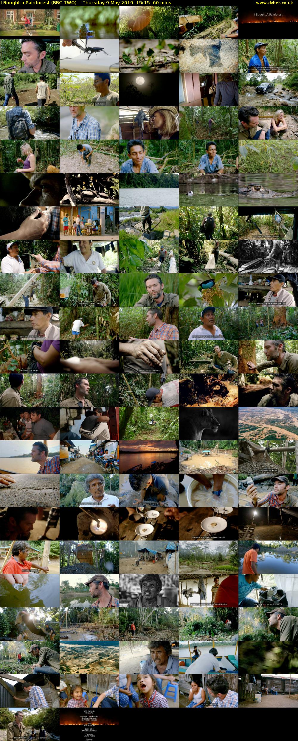 I Bought a Rainforest (BBC TWO) Thursday 9 May 2019 15:15 - 16:15