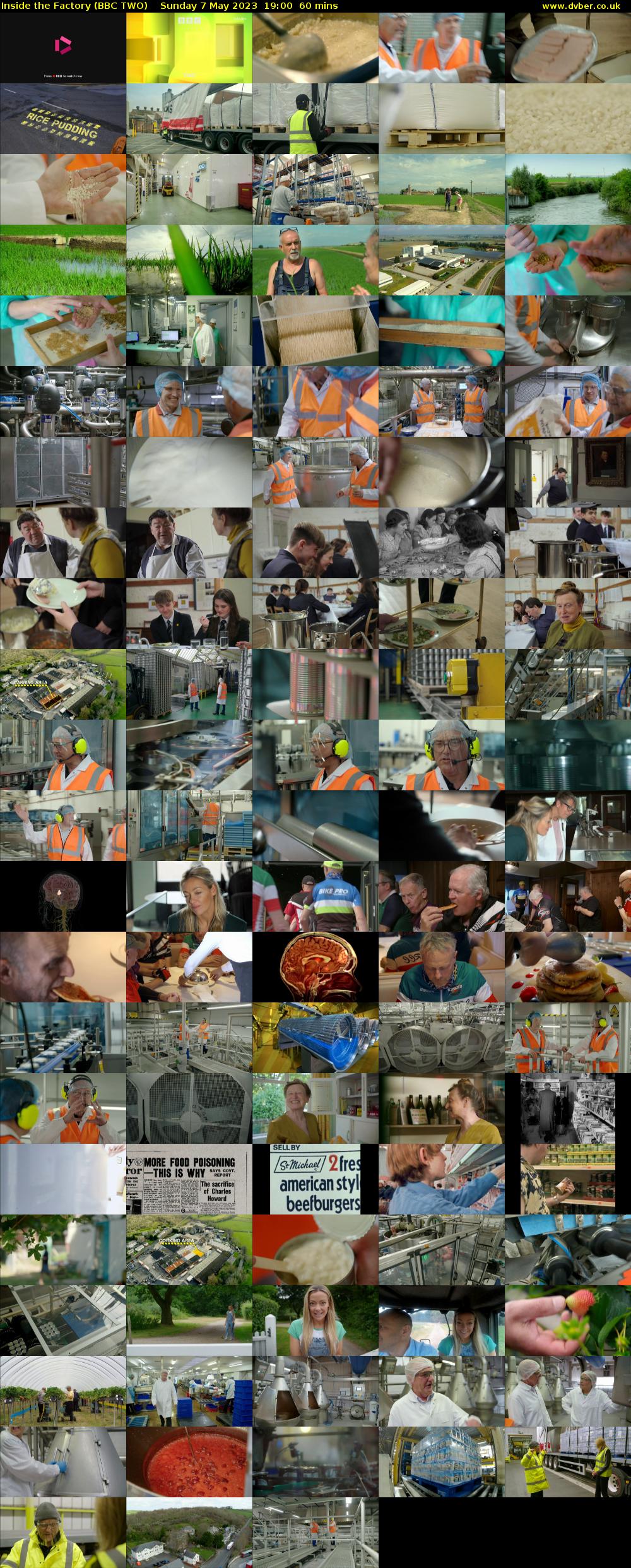 Inside the Factory (BBC TWO) Sunday 7 May 2023 19:00 - 20:00