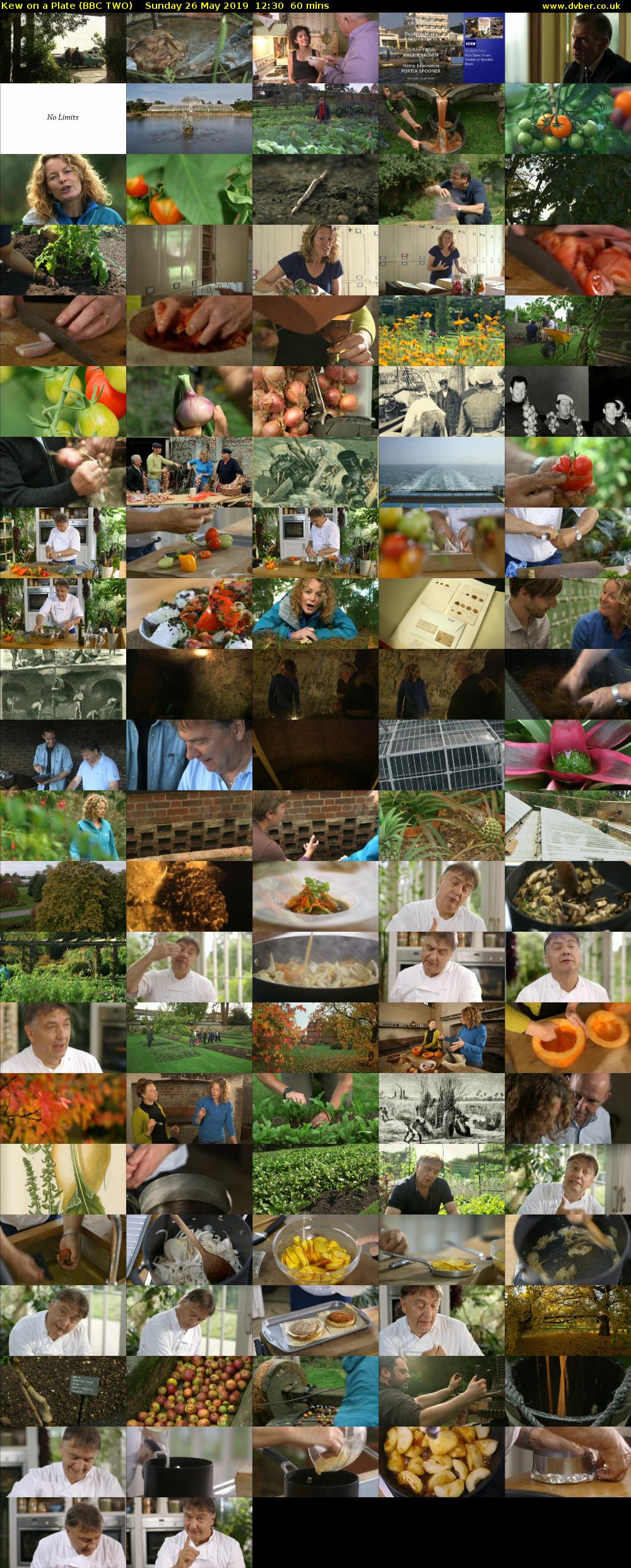 Kew on a Plate (BBC TWO) Sunday 26 May 2019 12:30 - 13:30