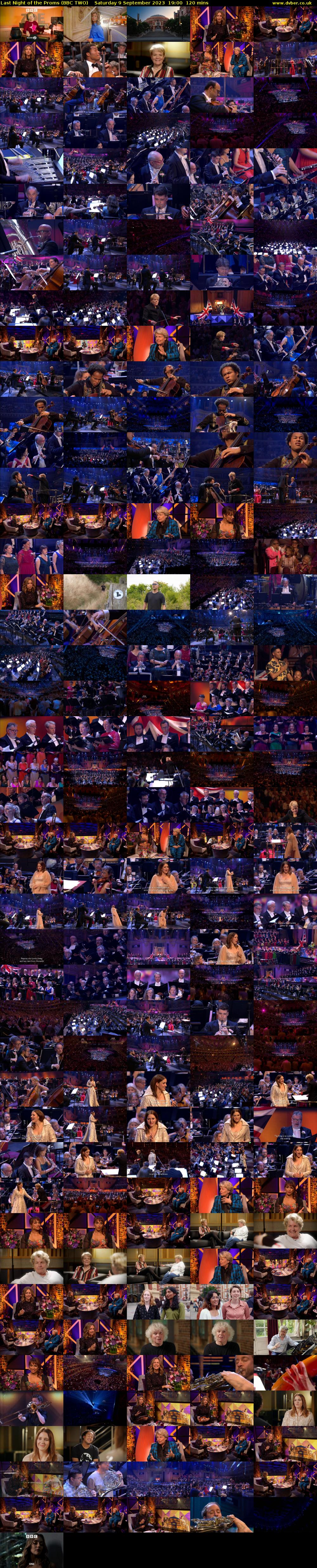 Last Night of the Proms (BBC TWO) Saturday 9 September 2023 19:00 - 21:00