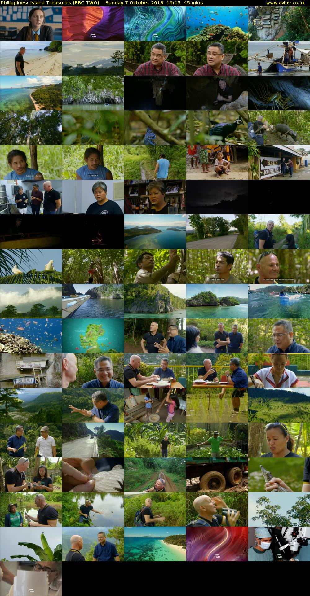 Philippines: Island Treasures (BBC TWO) Sunday 7 October 2018 19:15 - 20:00