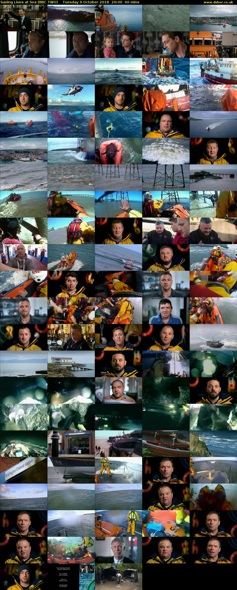 Saving Lives at Sea (BBC TWO) Tuesday 9 October 2018 20:00 - 21:00