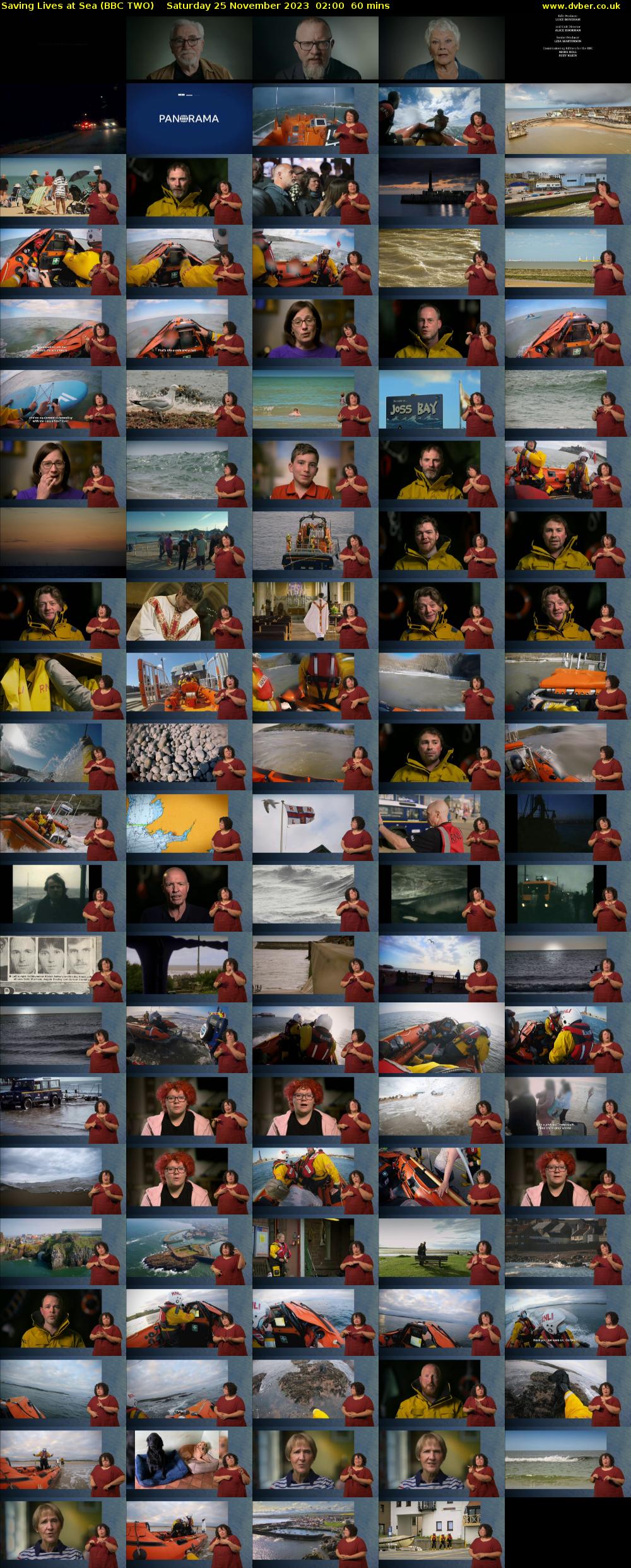 Saving Lives at Sea (BBC TWO) Saturday 25 November 2023 02:00 - 03:00