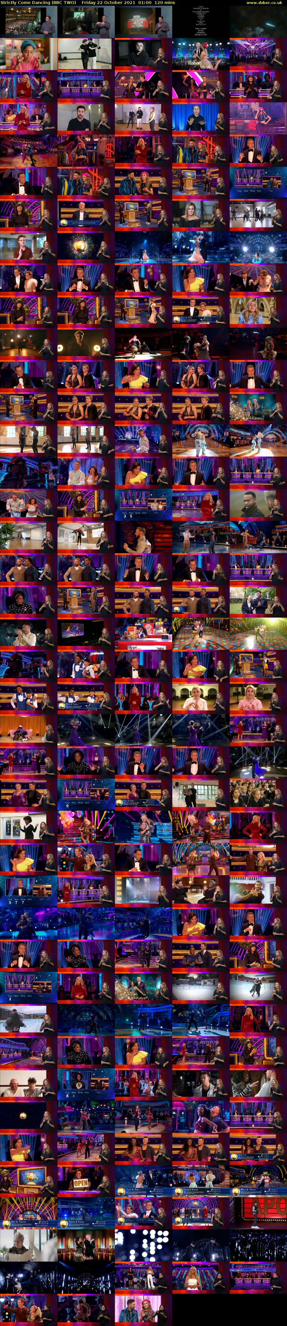 Strictly Come Dancing (BBC TWO) Friday 22 October 2021 01:00 - 03:00