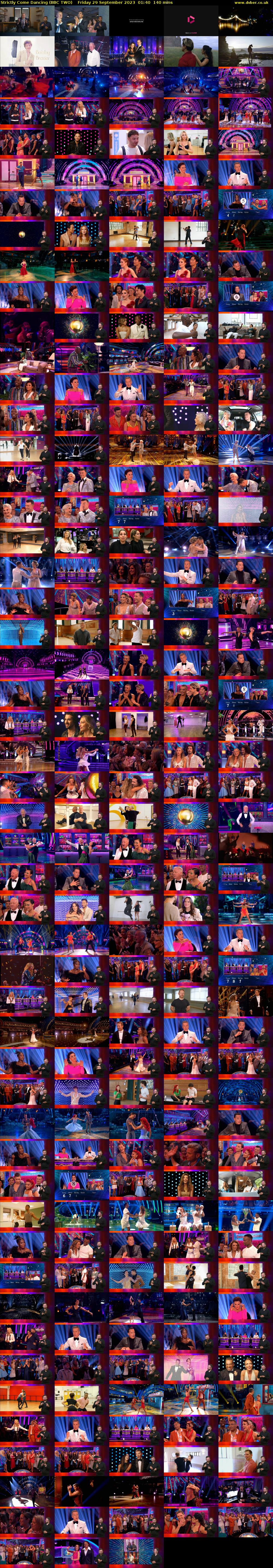 Strictly Come Dancing (BBC TWO) Friday 29 September 2023 01:40 - 04:00