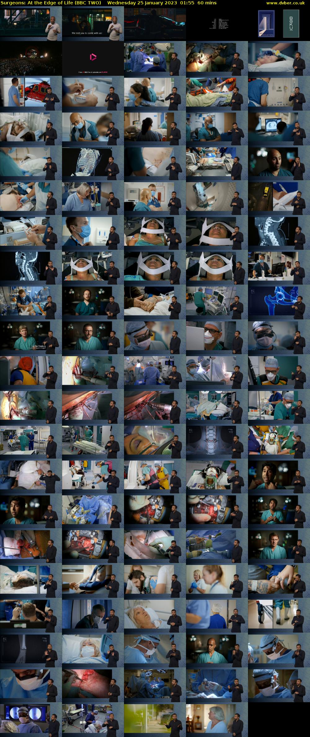 Surgeons: At the Edge of Life (BBC TWO) Wednesday 25 January 2023 01:55 - 02:55