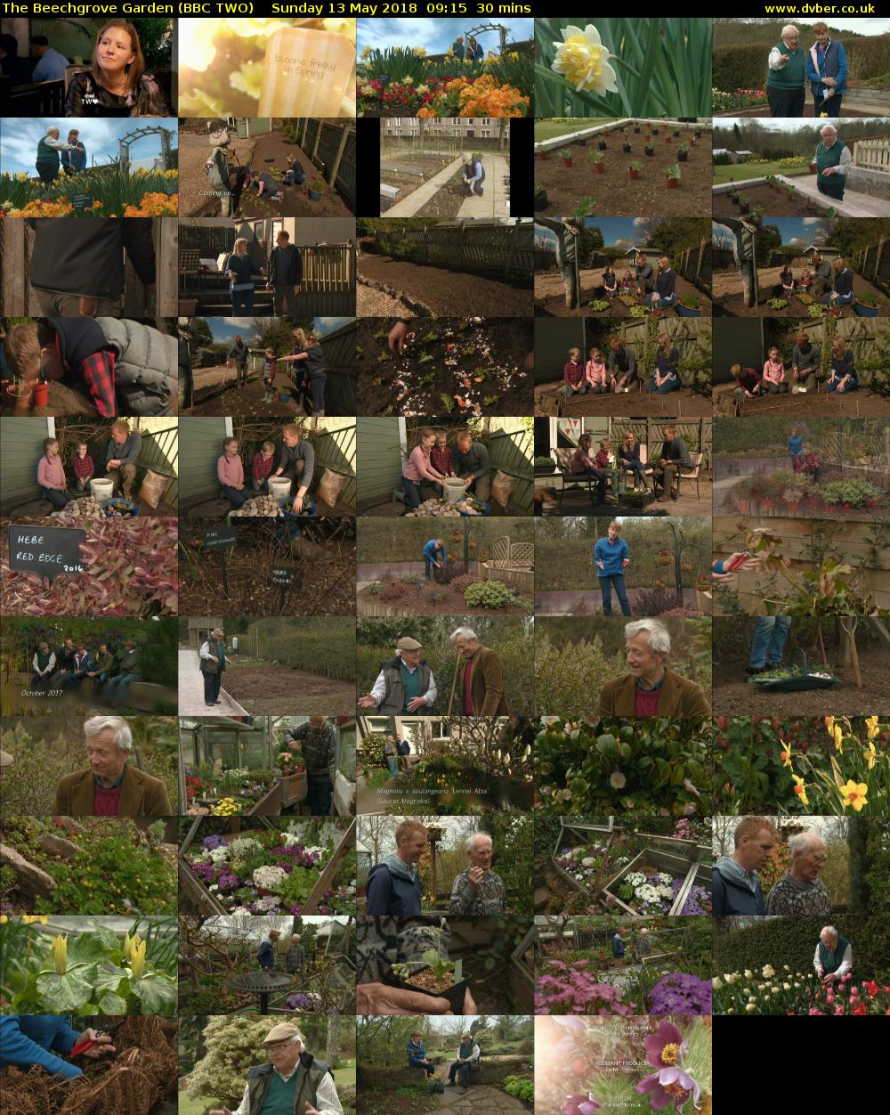 The Beechgrove Garden (BBC TWO) Sunday 13 May 2018 09:15 - 09:45