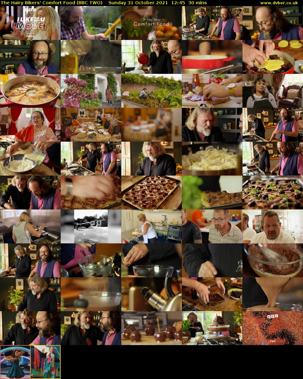 The Hairy Bikers' Comfort Food (BBC TWO) Sunday 31 October 2021 12:45 - 13:15