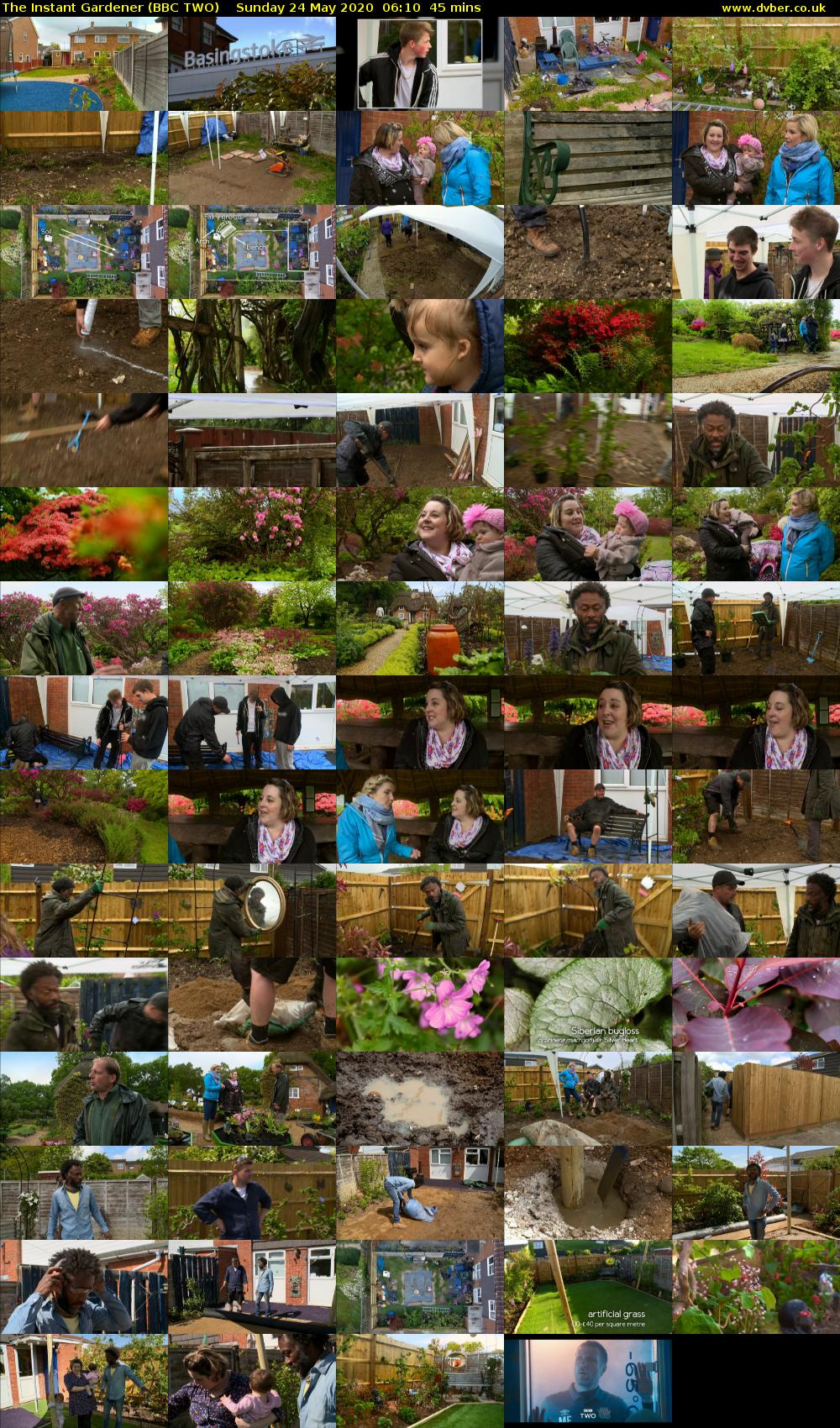 The Instant Gardener (BBC TWO) Sunday 24 May 2020 06:10 - 06:55
