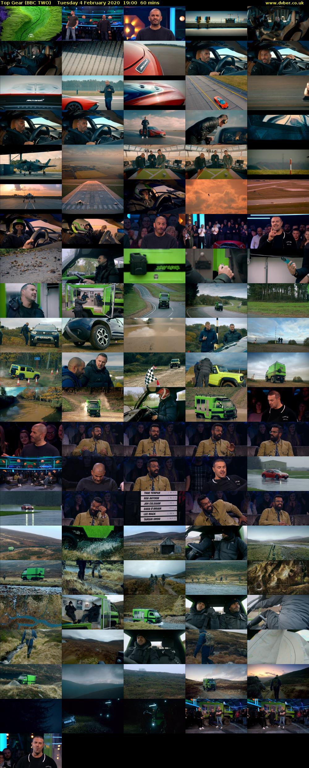 Top Gear (BBC TWO) Tuesday 4 February 2020 19:00 - 20:00
