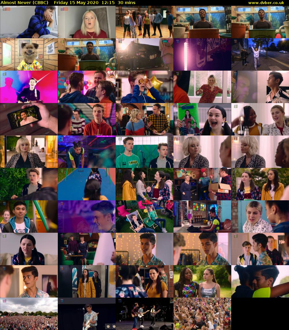 Almost Never (CBBC) Friday 15 May 2020 12:15 - 12:45