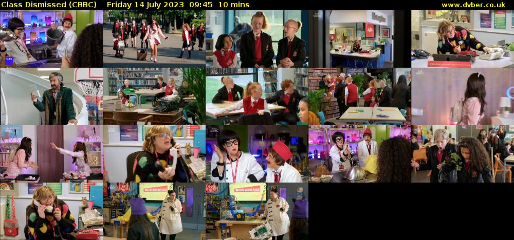 Class Dismissed (CBBC) Friday 14 July 2023 09:45 - 09:55