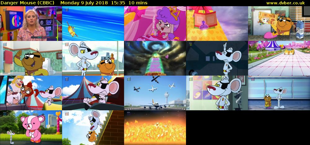 Danger Mouse (CBBC) Monday 9 July 2018 15:35 - 15:45