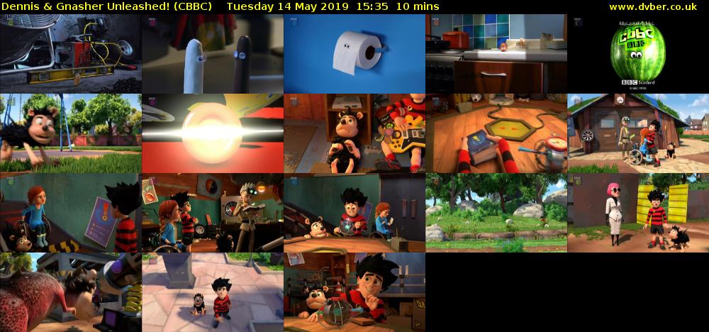 Dennis & Gnasher Unleashed! (CBBC) Tuesday 14 May 2019 15:35 - 15:45