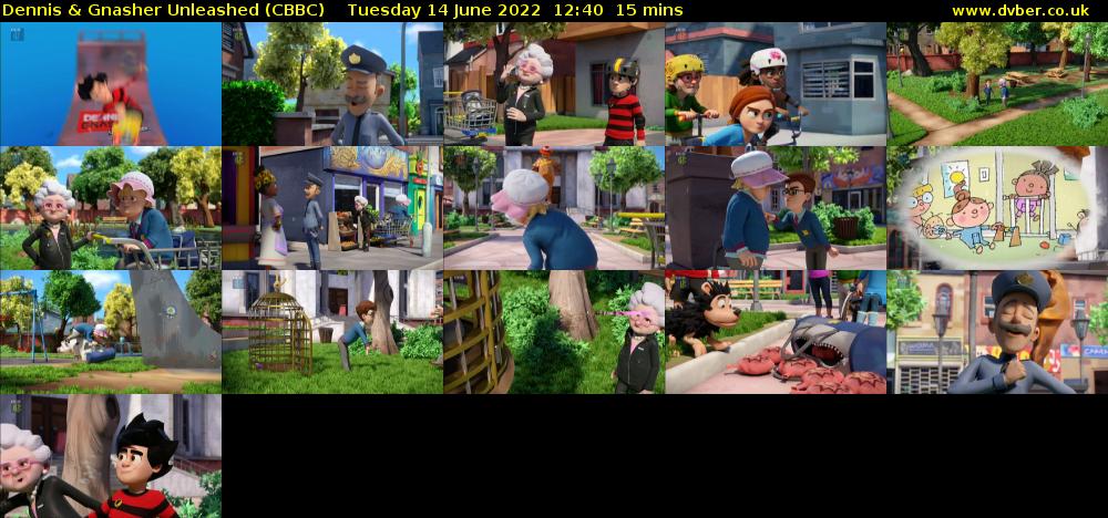 Dennis & Gnasher Unleashed (CBBC) Tuesday 14 June 2022 12:40 - 12:55