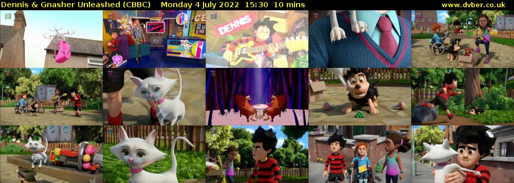 Dennis & Gnasher Unleashed (CBBC) Monday 4 July 2022 15:30 - 15:40