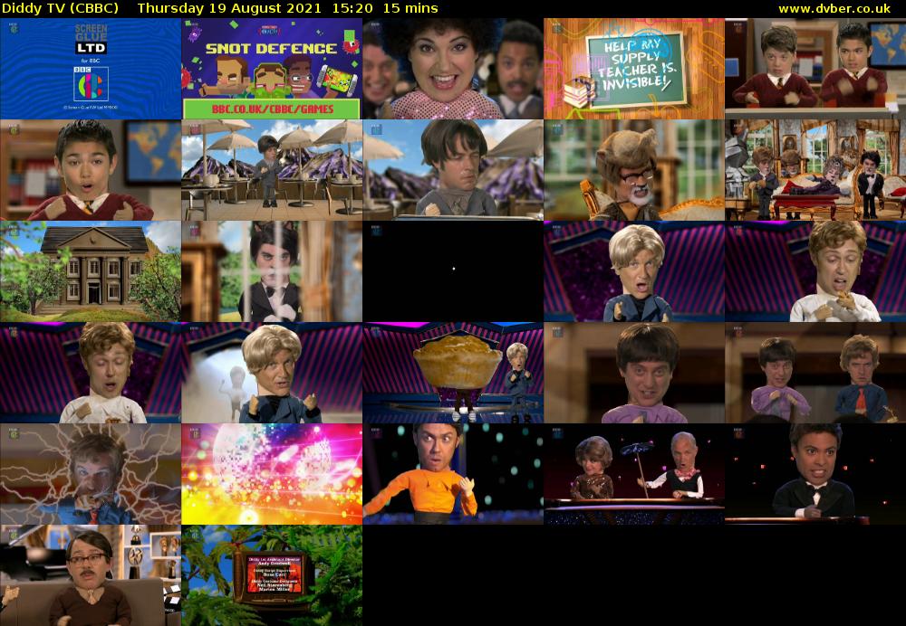 Diddy TV (CBBC) 2021 08 19 1520 Diddy TV (CBBC) 2021 08 19 1520