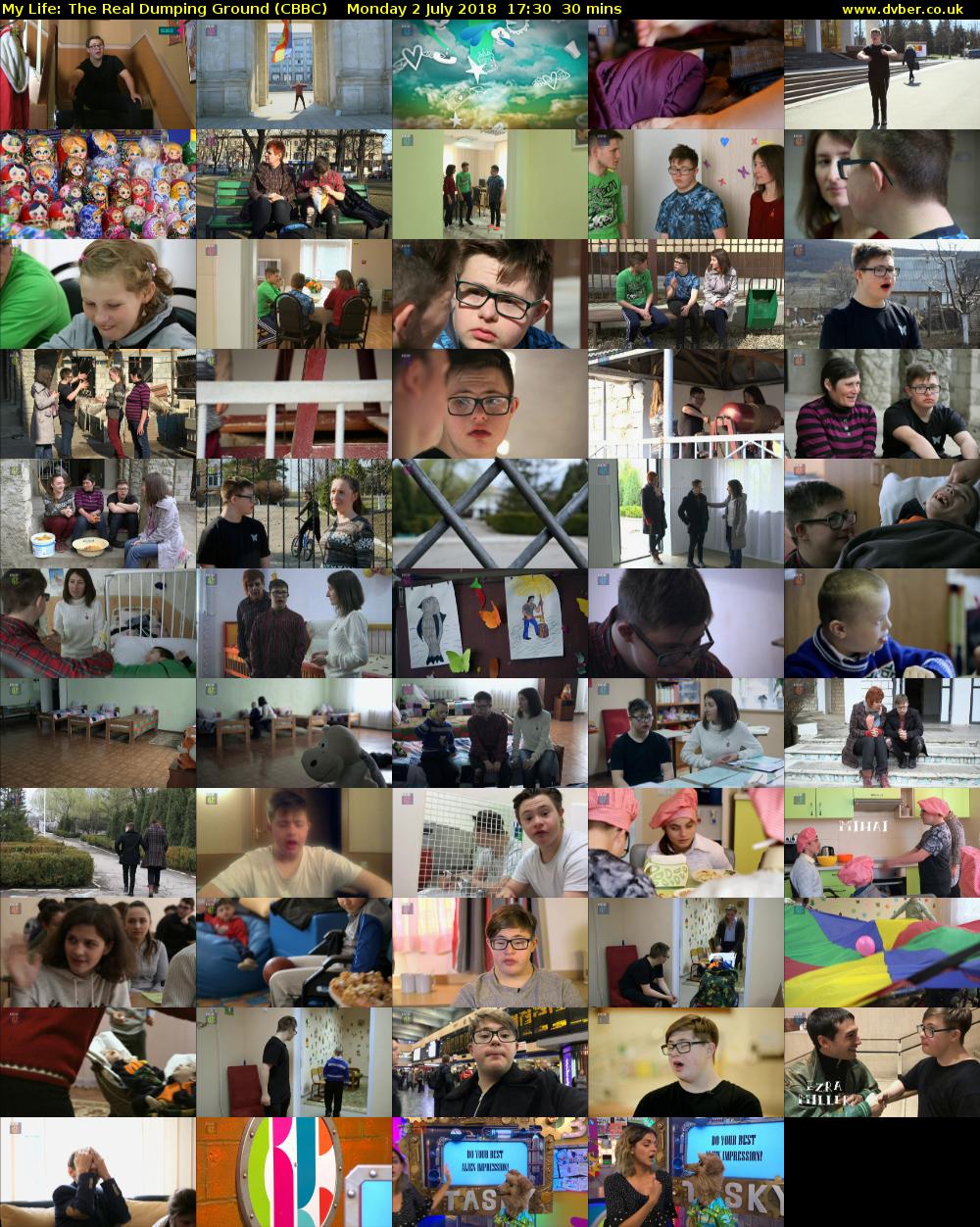 My Life: The Real Dumping Ground (CBBC) Monday 2 July 2018 17:30 - 18:00