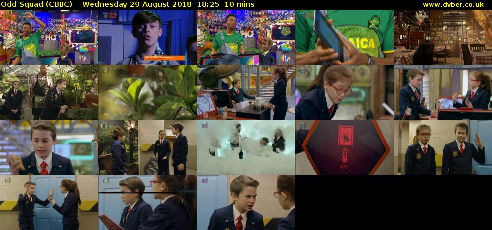 Odd Squad (CBBC) Wednesday 29 August 2018 18:25 - 18:35