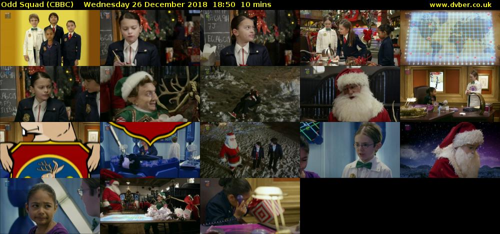 Odd Squad (CBBC) Wednesday 26 December 2018 18:50 - 19:00