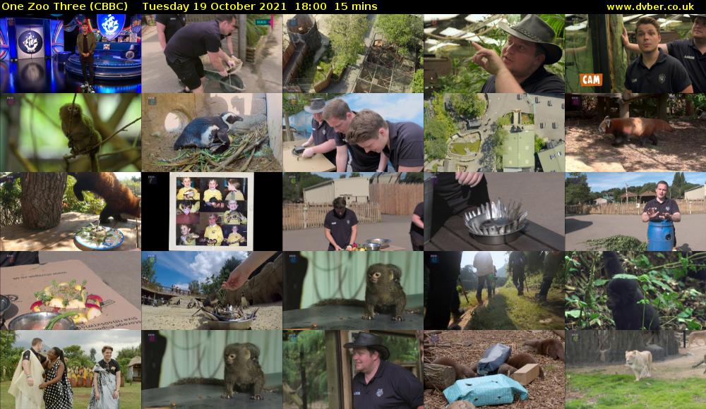 One Zoo Three (CBBC) 202110191800