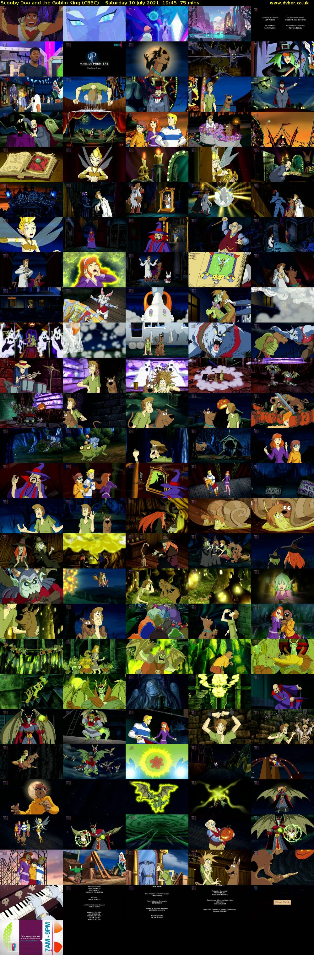 Scooby Doo and the Goblin King (CBBC) Saturday 10 July 2021 19:45 - 21:00
