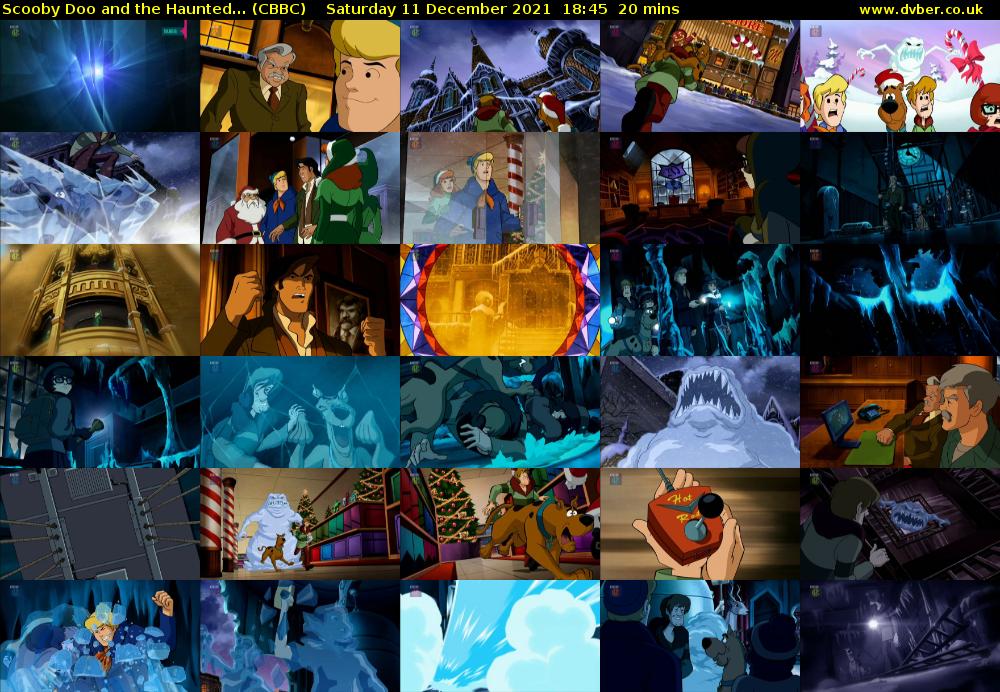 Scooby Doo and the Haunted... (CBBC) Saturday 11 December 2021 18:45 - 19:05