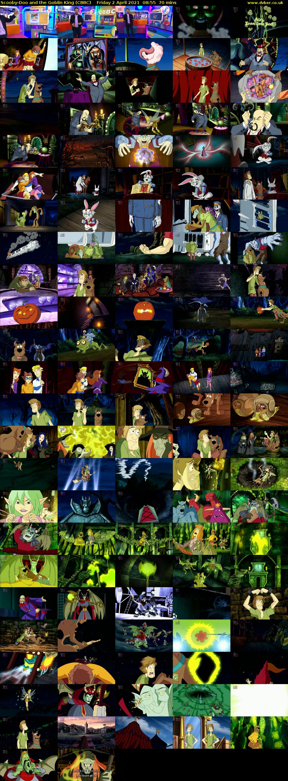 Scooby-Doo and the Goblin King (CBBC) Friday 2 April 2021 08:55 - 10:05