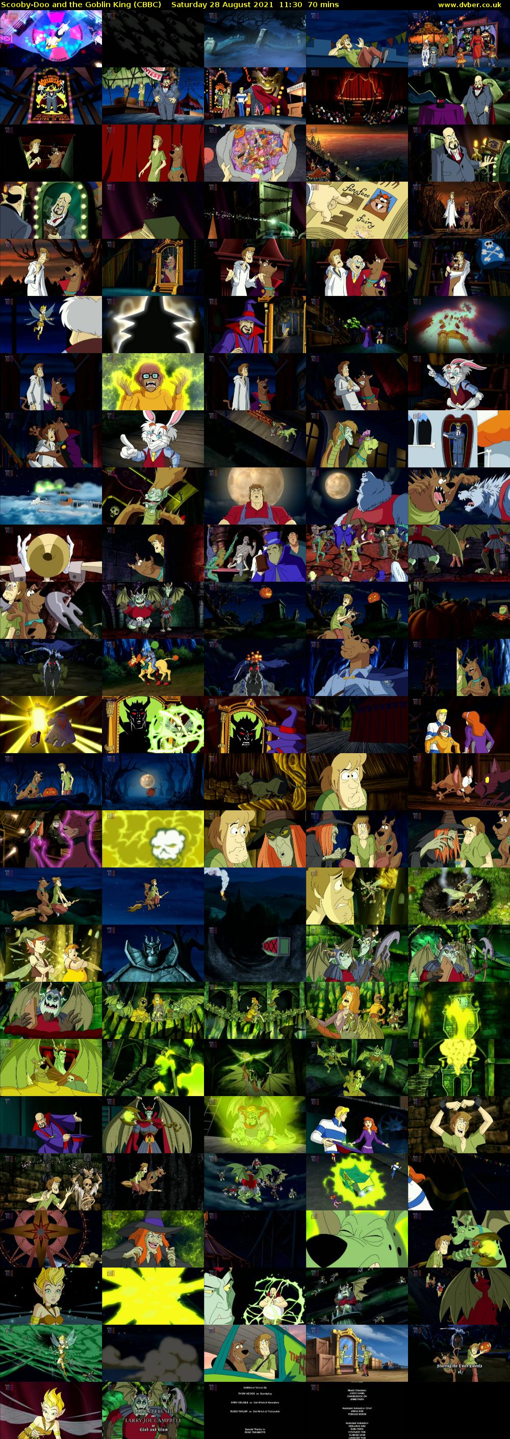 Scooby-Doo and the Goblin King (CBBC) Saturday 28 August 2021 11:30 - 12:40