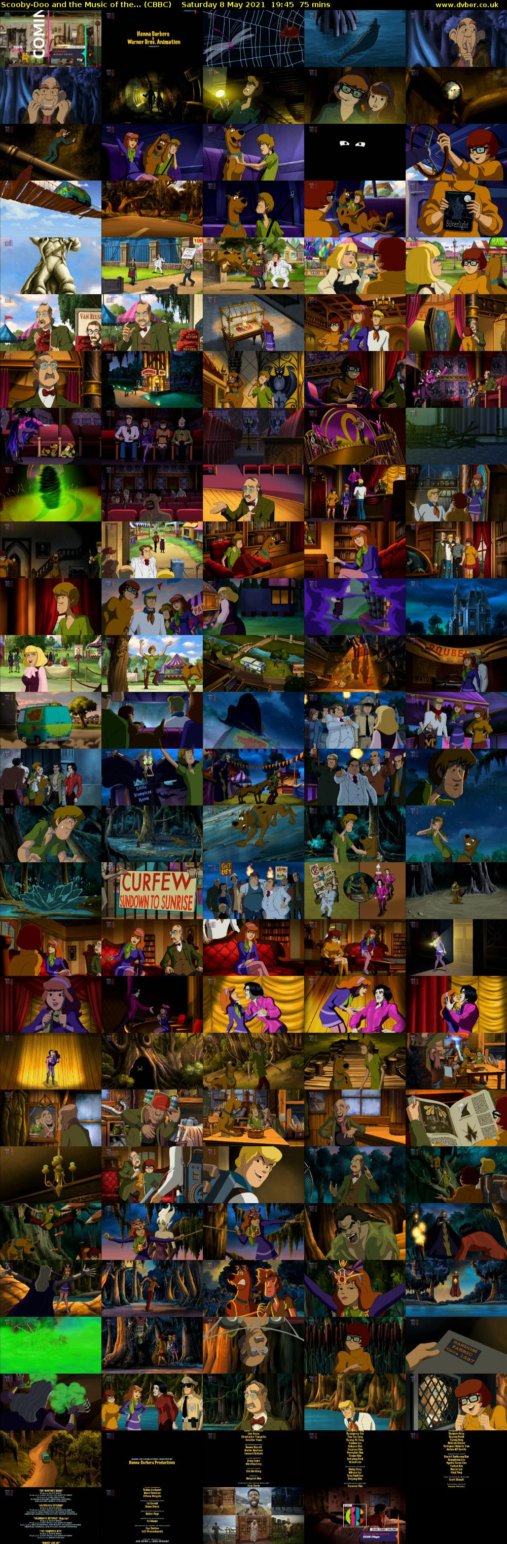 Scooby-Doo and the Music of the... (CBBC) Saturday 8 May 2021 19:45 - 21:00