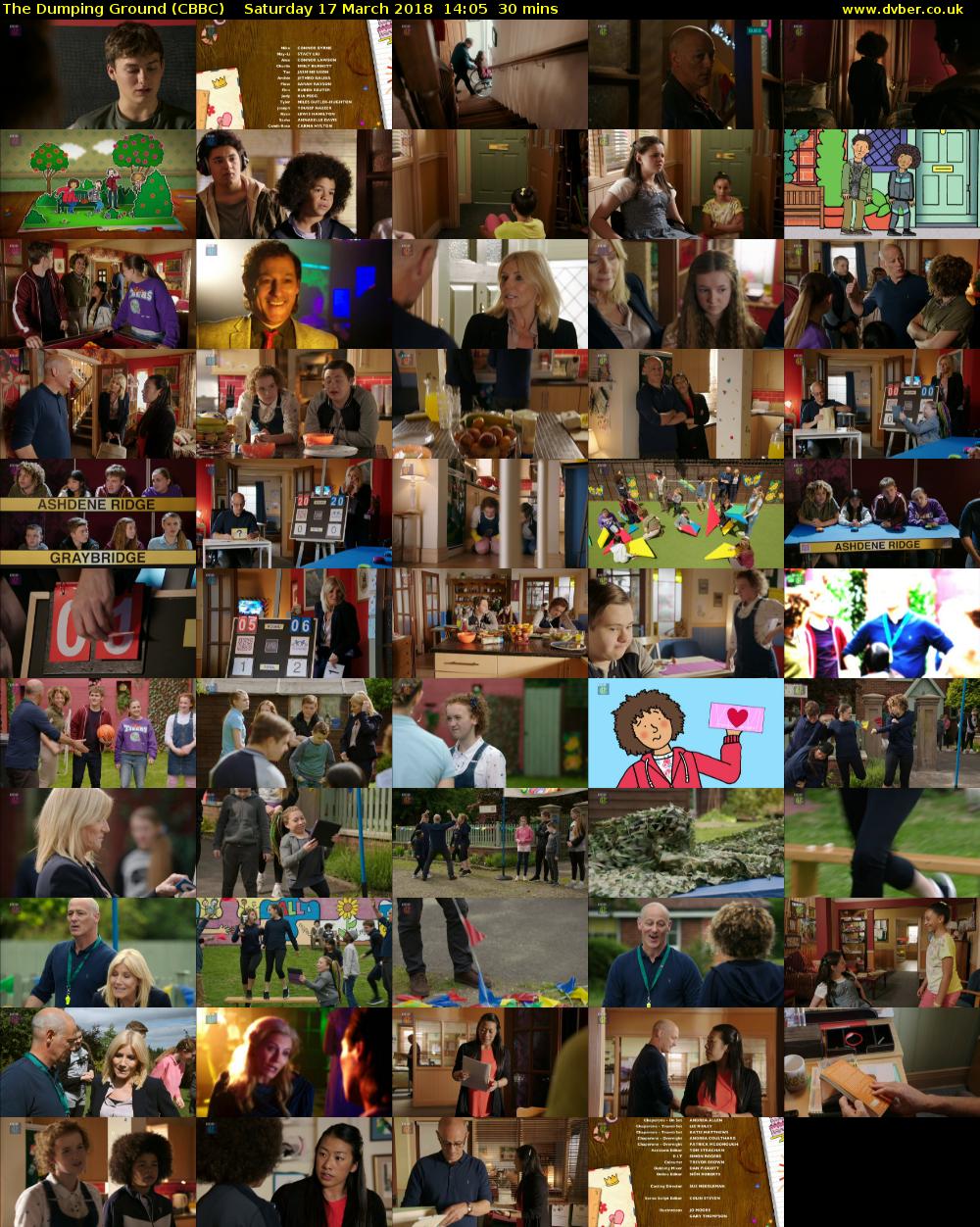 The Dumping Ground (CBBC) Saturday 17 March 2018 14:05 - 14:35