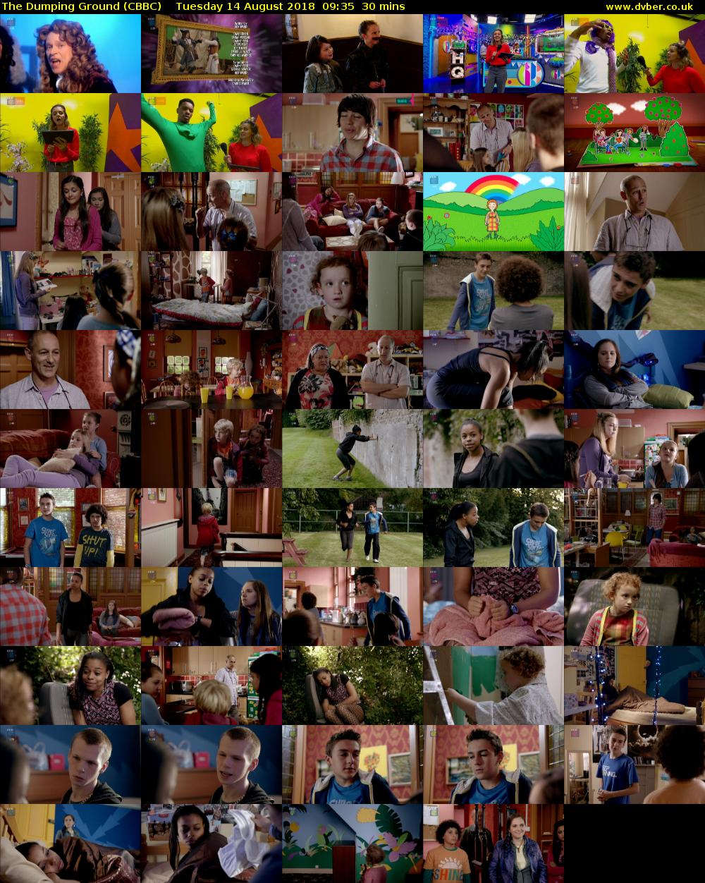 The Dumping Ground (CBBC) Tuesday 14 August 2018 09:35 - 10:05