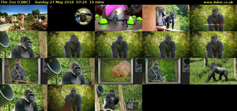 The Zoo (CBBC) Sunday 27 May 2018 07:20 - 07:30